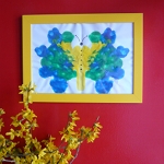 papillon peinture